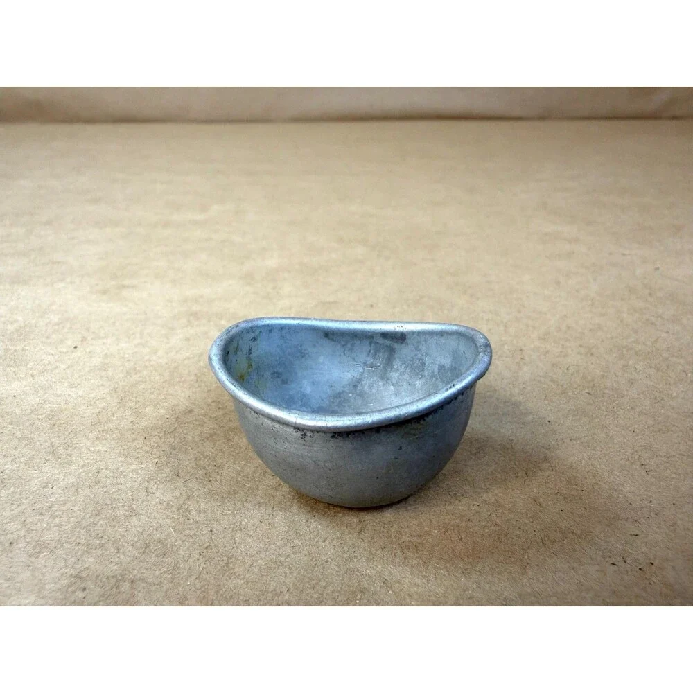 Vintage Lavoptik Aluminum Eye Wash Cup | Antique Optometry Eye Bath | Medical